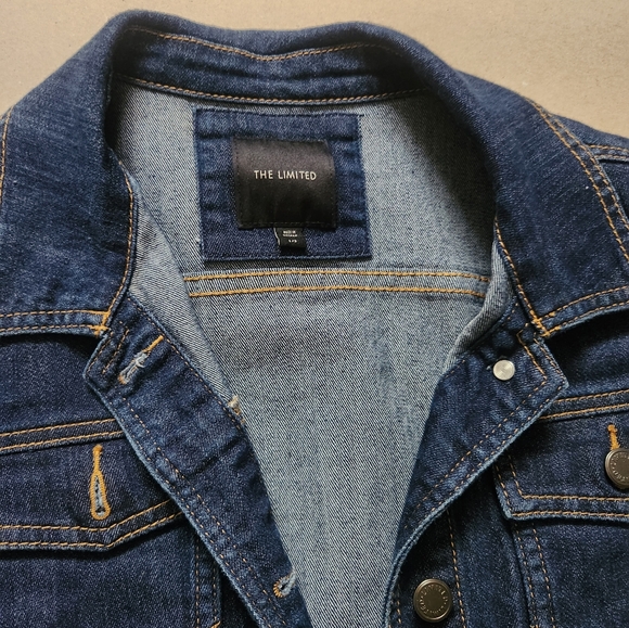 The Limited Jean Jacket L - Picture 2 of 2